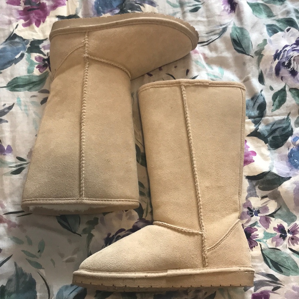Sheepskin Tall Boots